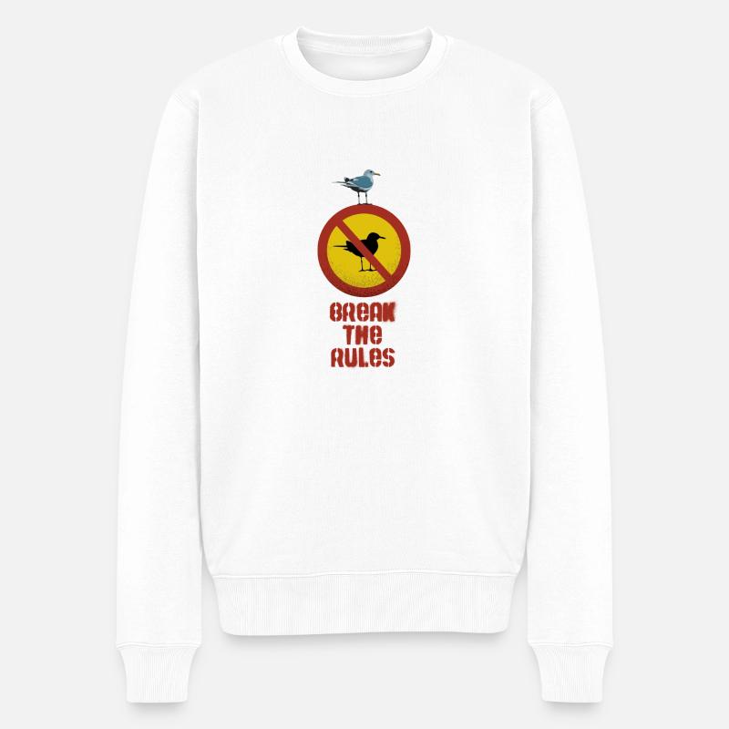 Enfreignez les règles - Pull Premium bio Homme - blanc