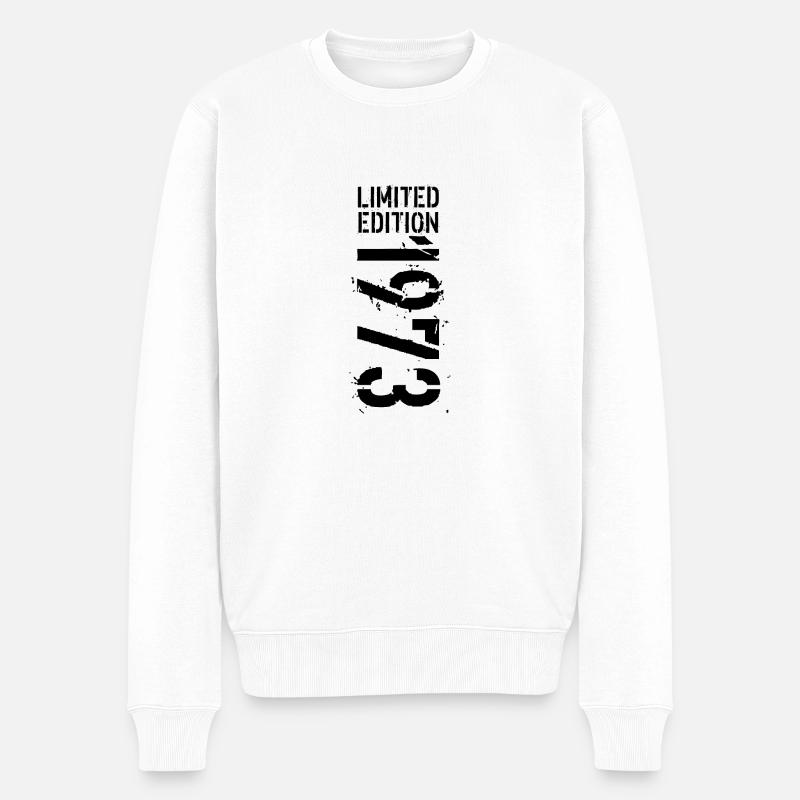 LIMITED EDITION 1973 NOIR - Pull Premium bio Homme - blanc