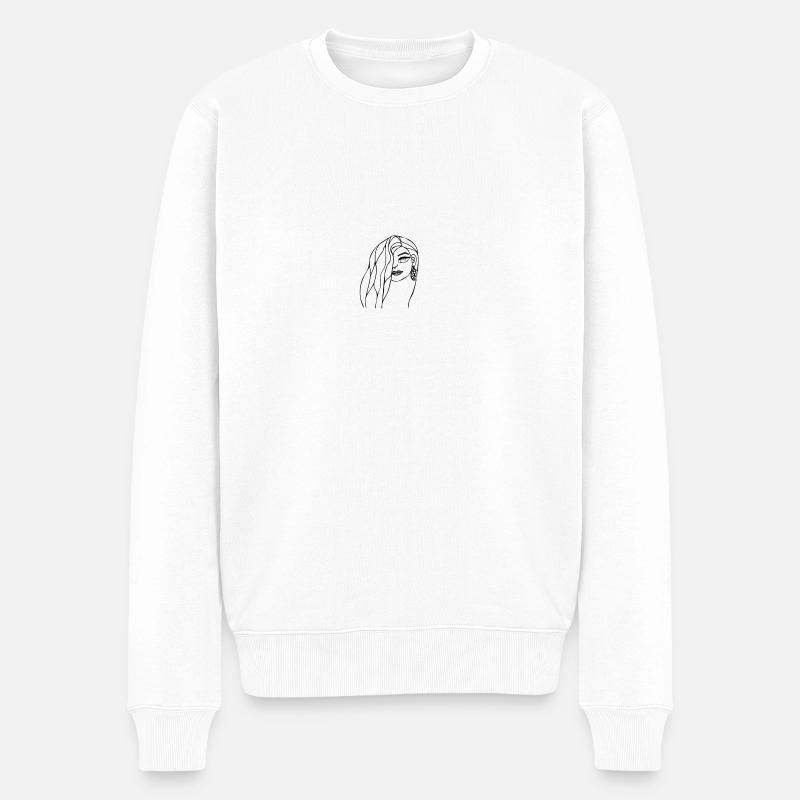 Gustavine - Pull Premium bio Homme - blanc