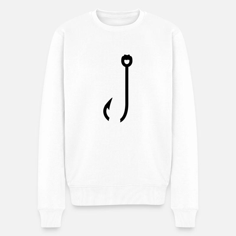 Hook - Pull Premium bio Homme - blanc
