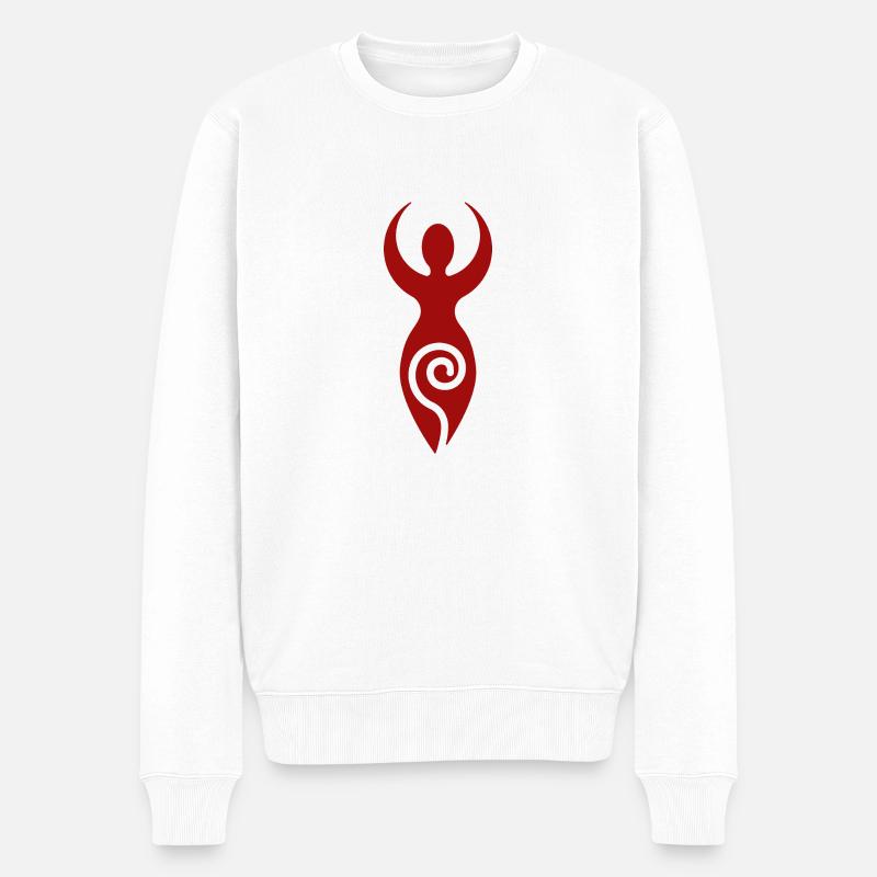 Déesse - Pull Premium bio Homme - blanc