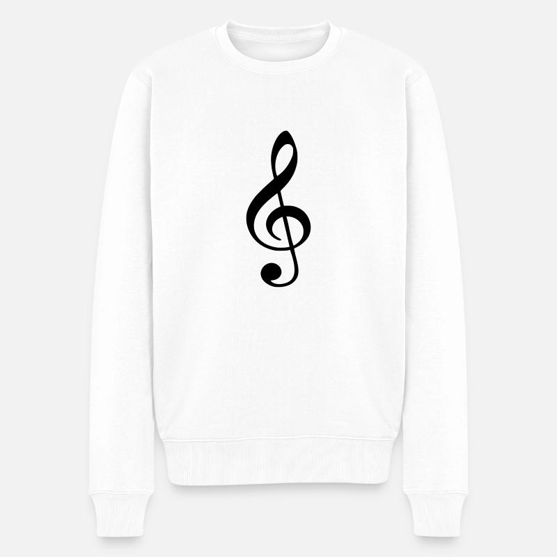 Note - Pull Premium bio Homme - blanc