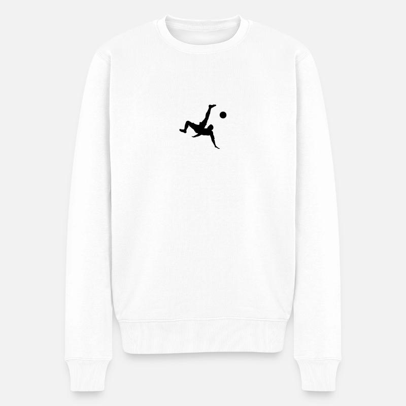 Ibrahimo - Pull Premium bio Homme - blanc