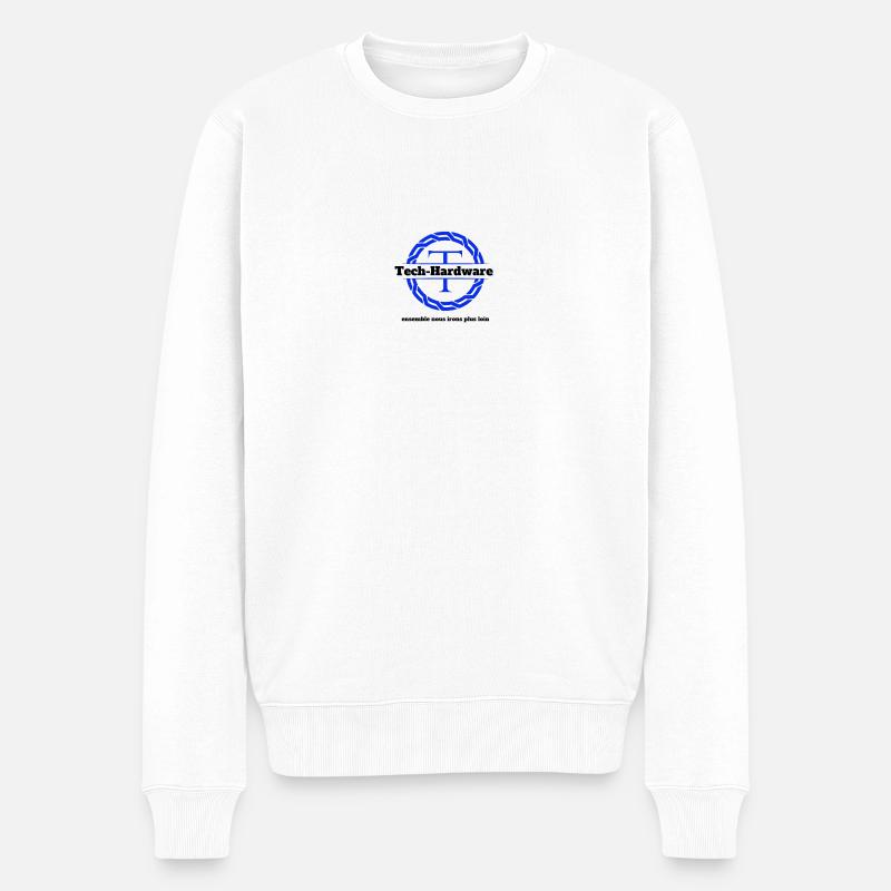 Tech-Hardware - Pull Premium bio Homme - blanc