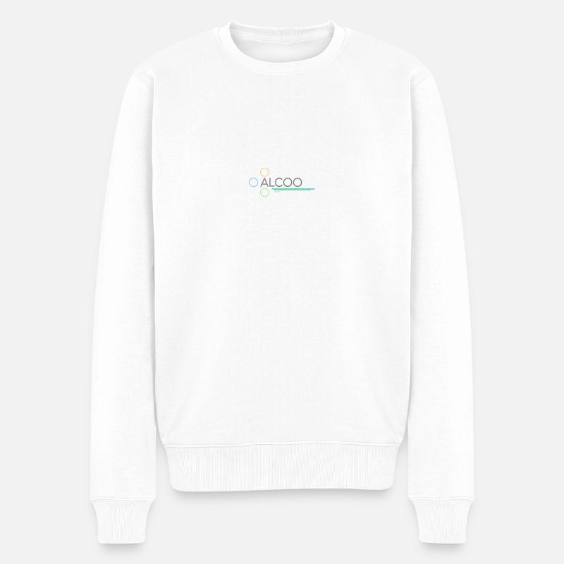 Rechnung logo png - Männer Premium Bio Pullover - Weiß