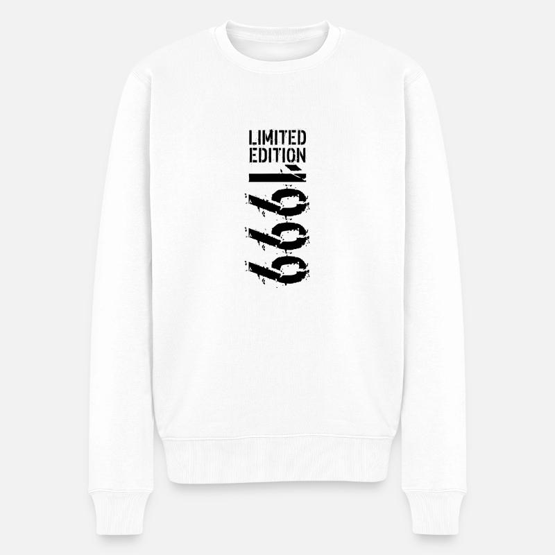 LIMITED EDITION 1999 NOIR - Pull Premium bio Homme - blanc