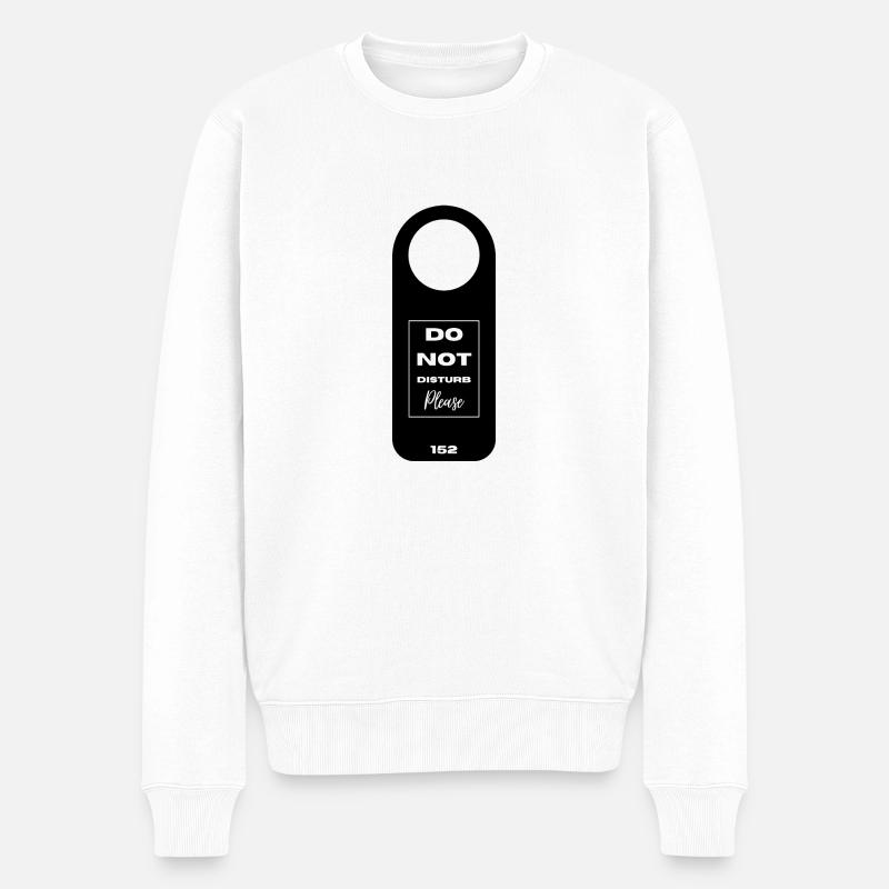 Ne pas déranger - Pull Premium bio Homme - blanc