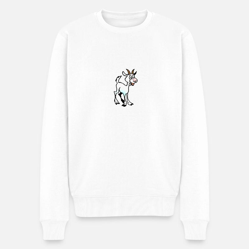 cabri - Pull Premium bio Homme - blanc