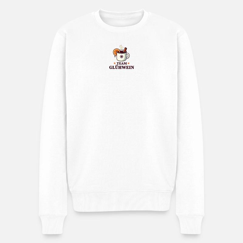 Équipe Vin chaud - Pull Premium bio Homme - blanc