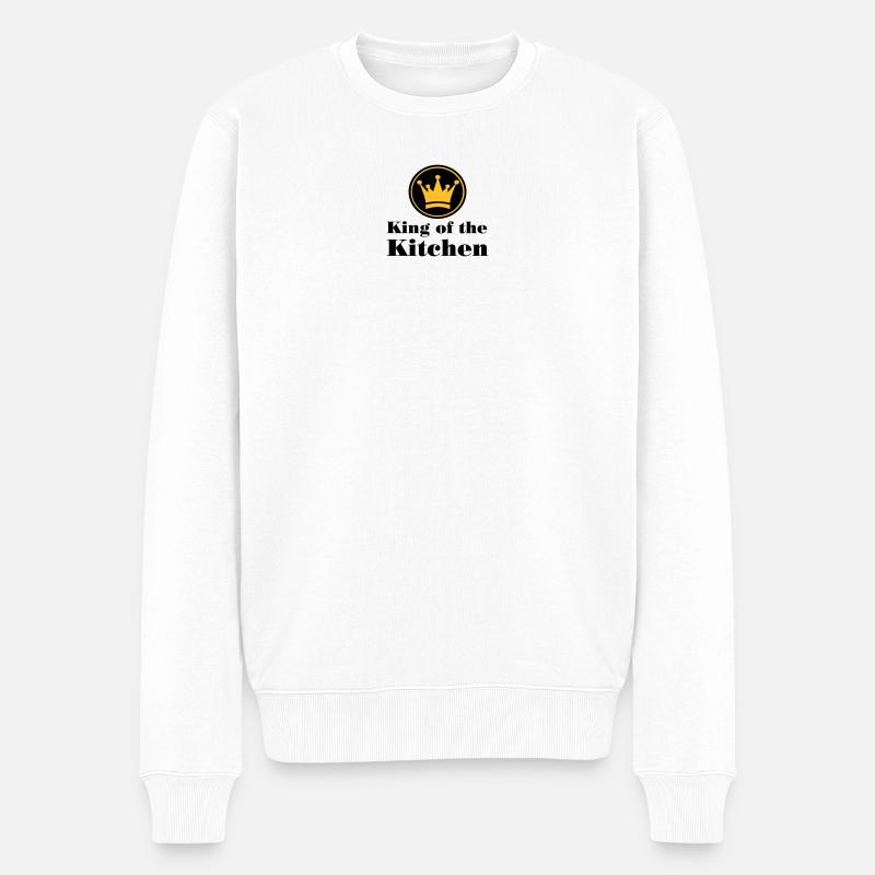 Koch - Pull Premium bio Homme - blanc