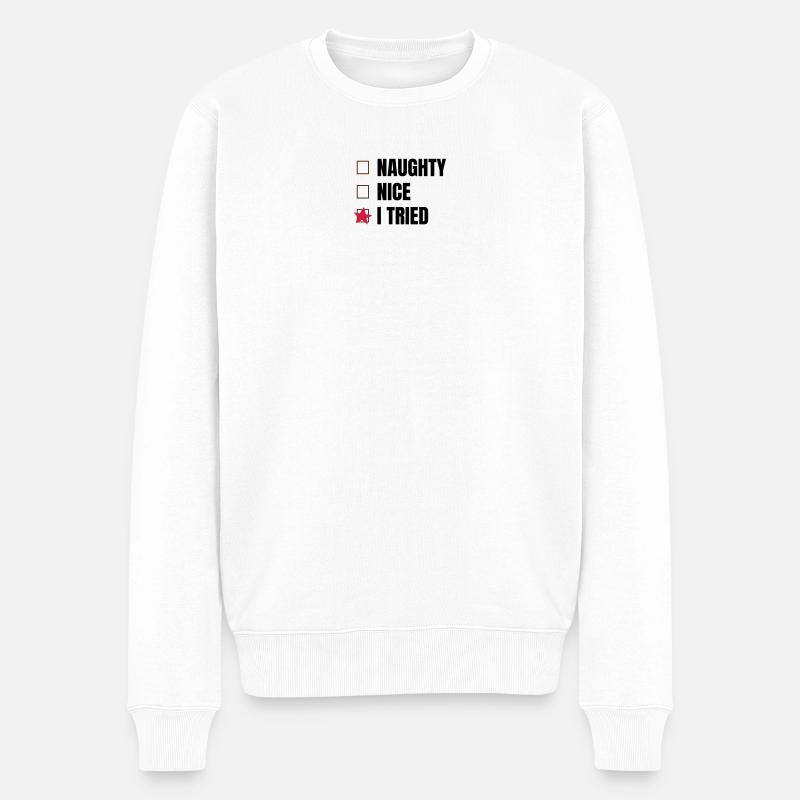 Noël - Pull Premium bio Homme - blanc