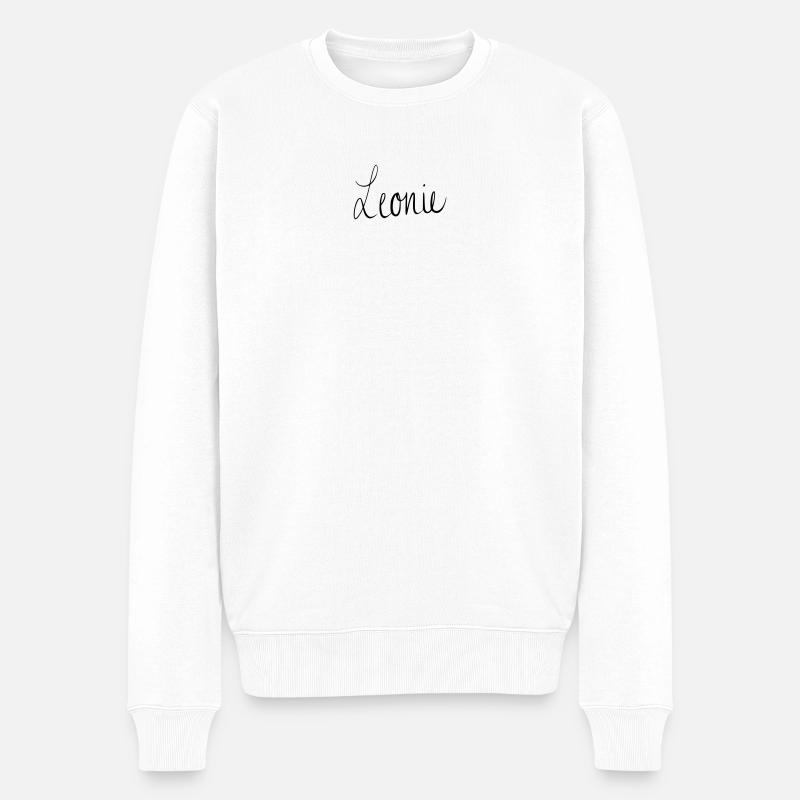 Léonie - Pull Premium bio Homme - blanc
