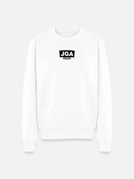 Bachelor Party Crew - Emblem - Men's Premium Organic Jumper - white