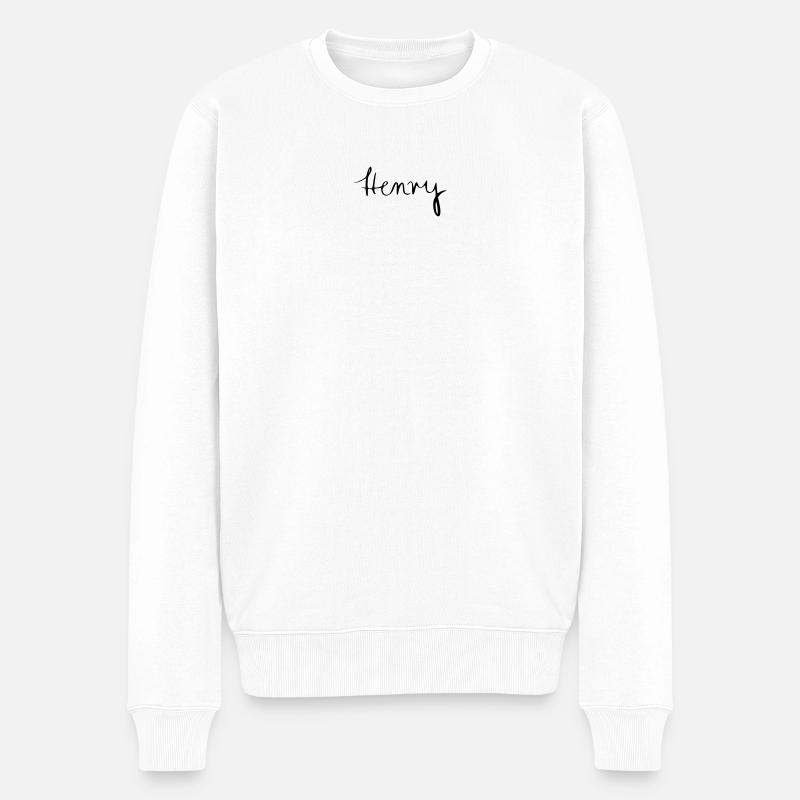 Henry - Pull Premium bio Homme - blanc