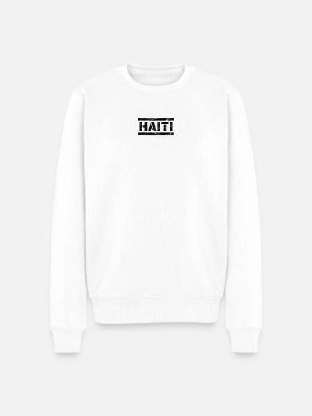 Haïti - Pull Premium bio Homme - blanc