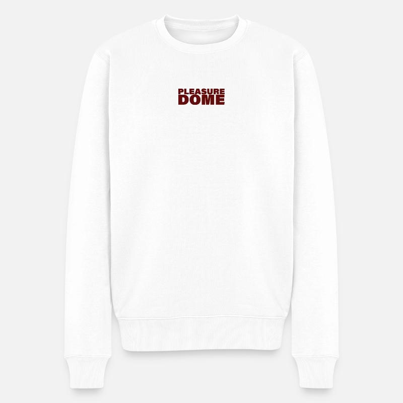 DÔME DE PLAISIR - Pull Premium bio Homme - blanc