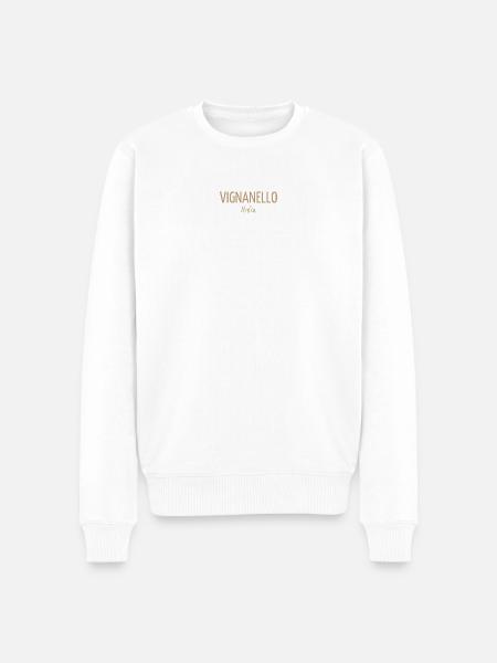 Vignanello Italia - Men's Premium Organic Jumper - white