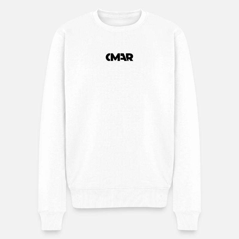 Omar Name Arabisch Vorname Geschenk - Männer Premium Bio Pullover - Weiß