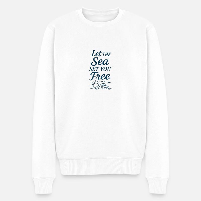 file 000000006e4c61f4b8e2987ae4c2485e - Männer Premium Bio Pullover - Weiß