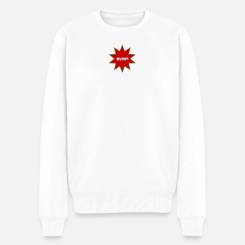 Explosion de rots - Pull Premium bio Homme - blanc