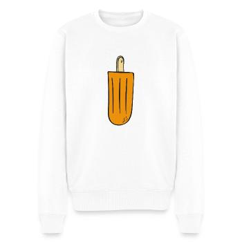 popsicle - Men's Premium Organic Jumper - white - Front - Thijin (182cm)