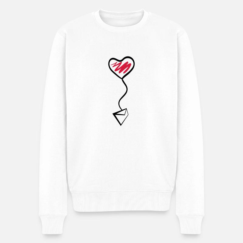 avion - Pull Premium bio Homme - blanc