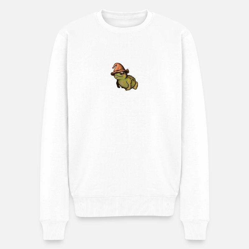 Crapaumage - Pull Premium bio Homme - blanc