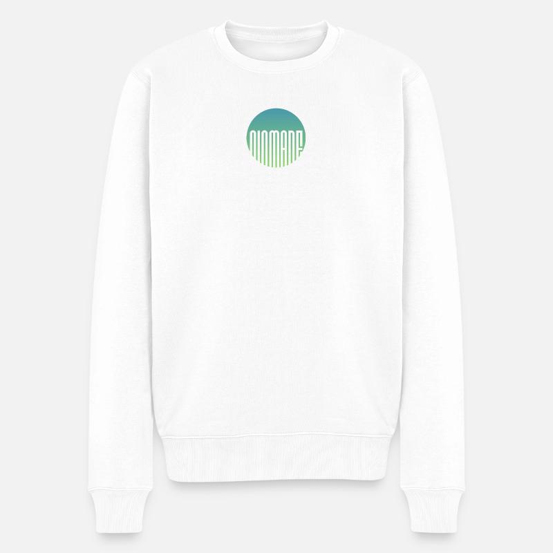NEIN... WACH oder NICHT - Männer Premium Bio Pullover - Weiß