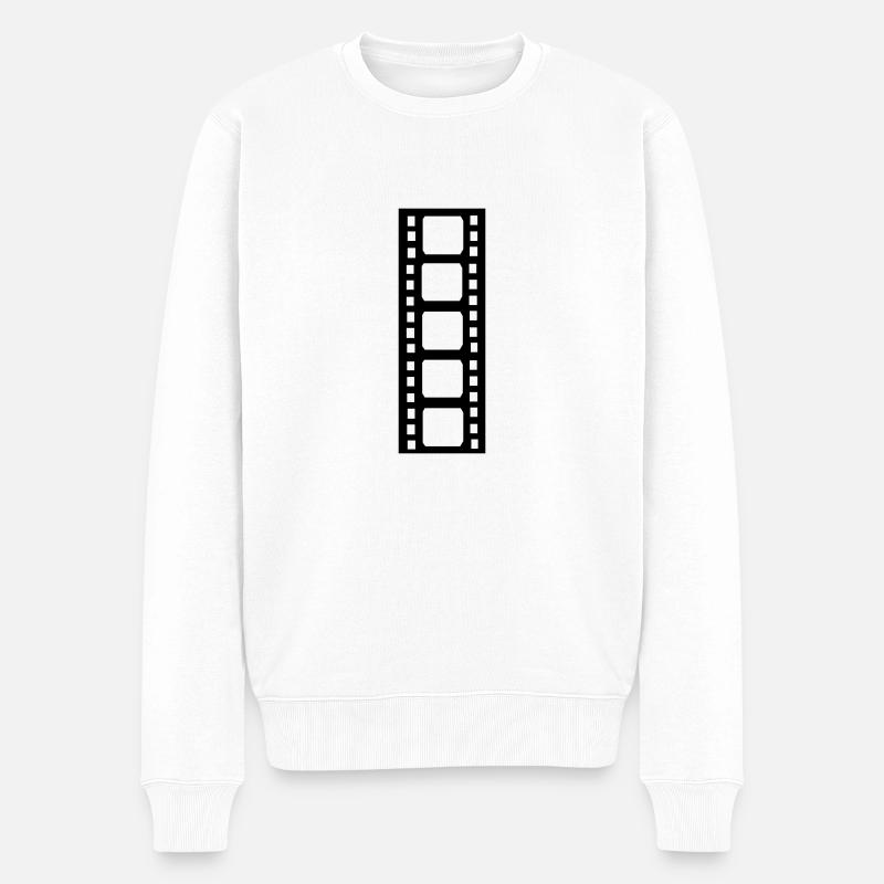 pellicule film - Pull Premium bio Homme - blanc