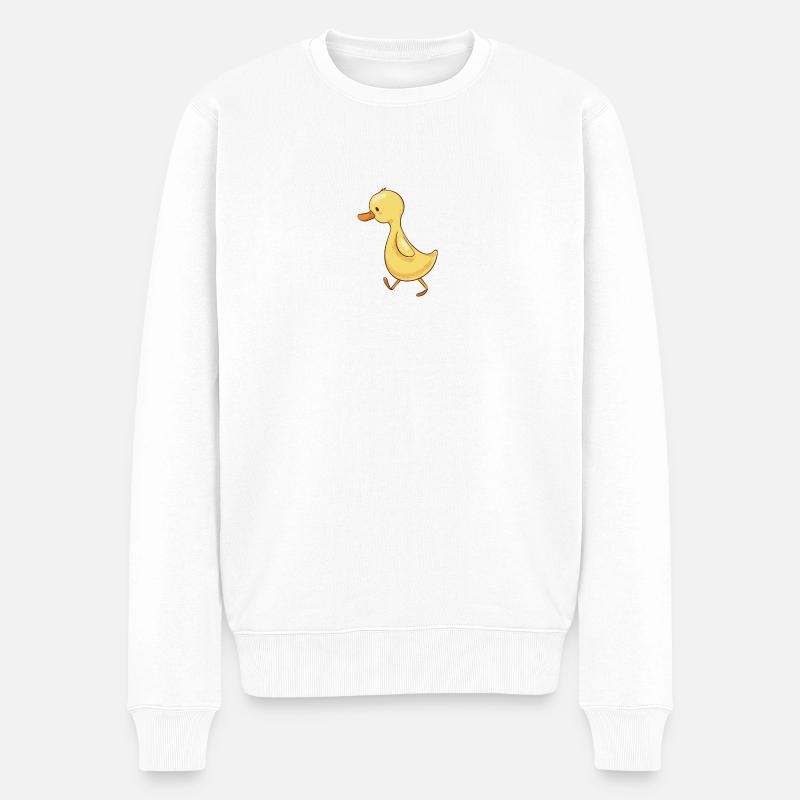 Canard - Pull Premium bio Homme - blanc