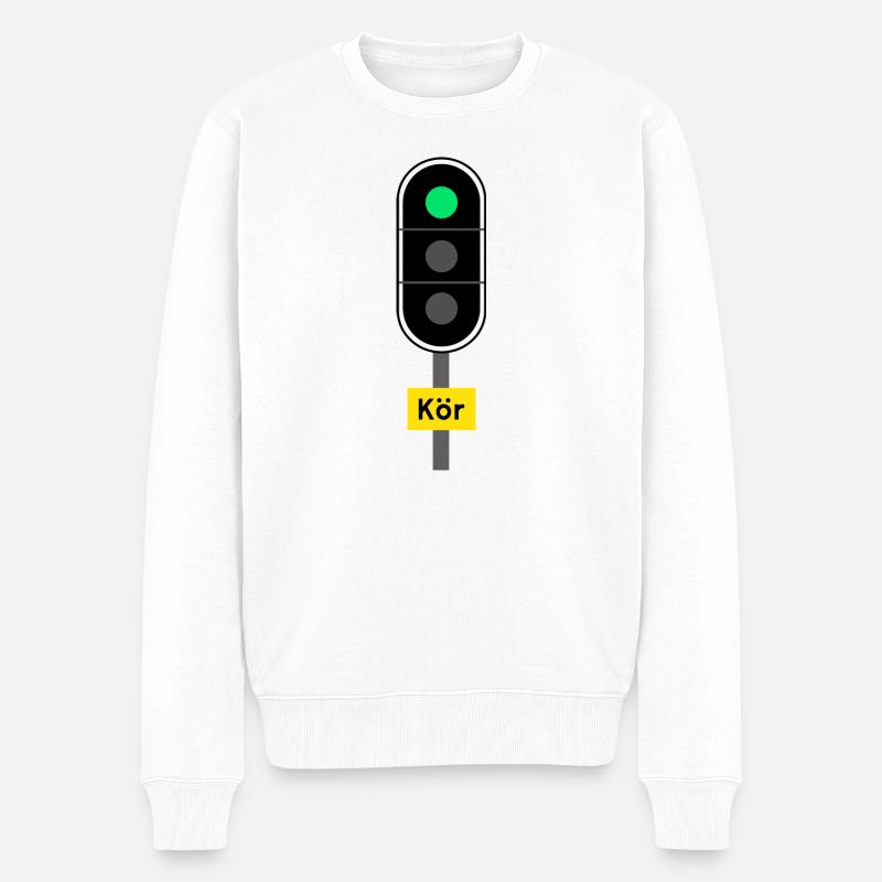 Courir - Pull Premium bio Homme - blanc