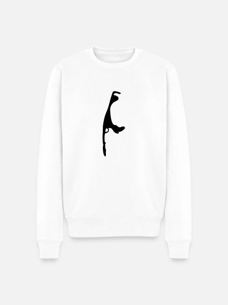 insel sylt - Männer Premium Bio Pullover - Weiß