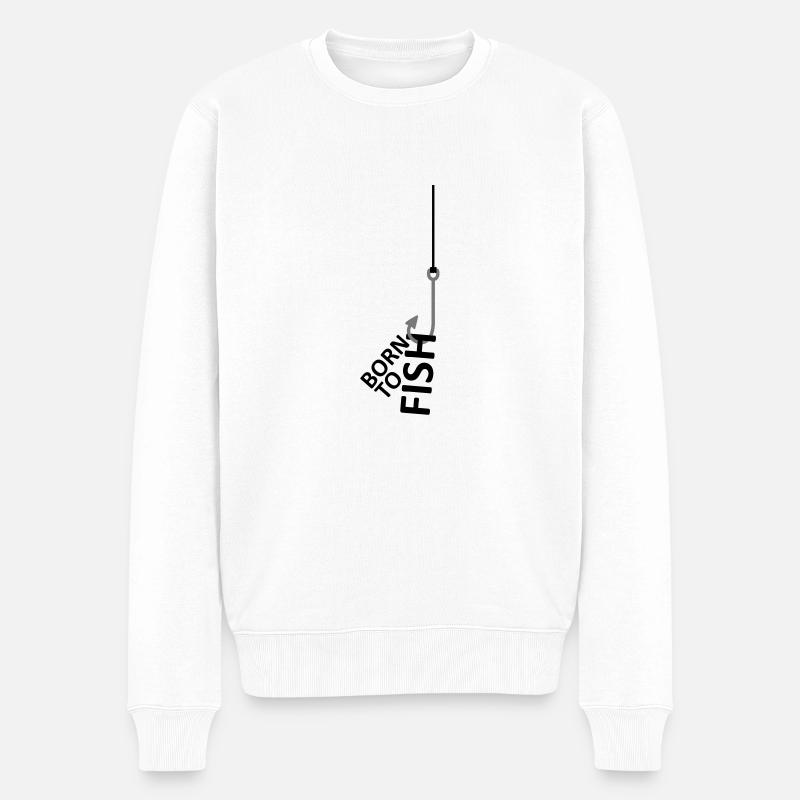 fishing - Pull Premium bio Homme - blanc