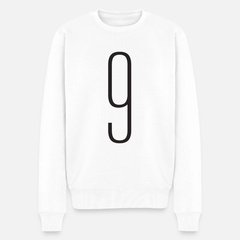 9 - Pull Premium bio Homme - blanc