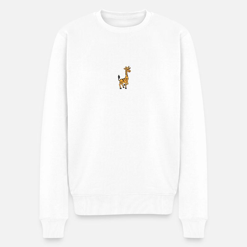 Girafe - Pull Premium bio Homme - blanc