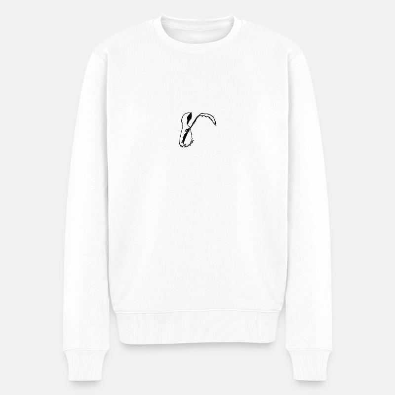 Faux - Pull Premium bio Homme - blanc