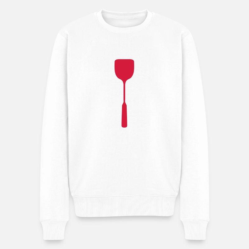 cuisine - Pull Premium bio Homme - blanc