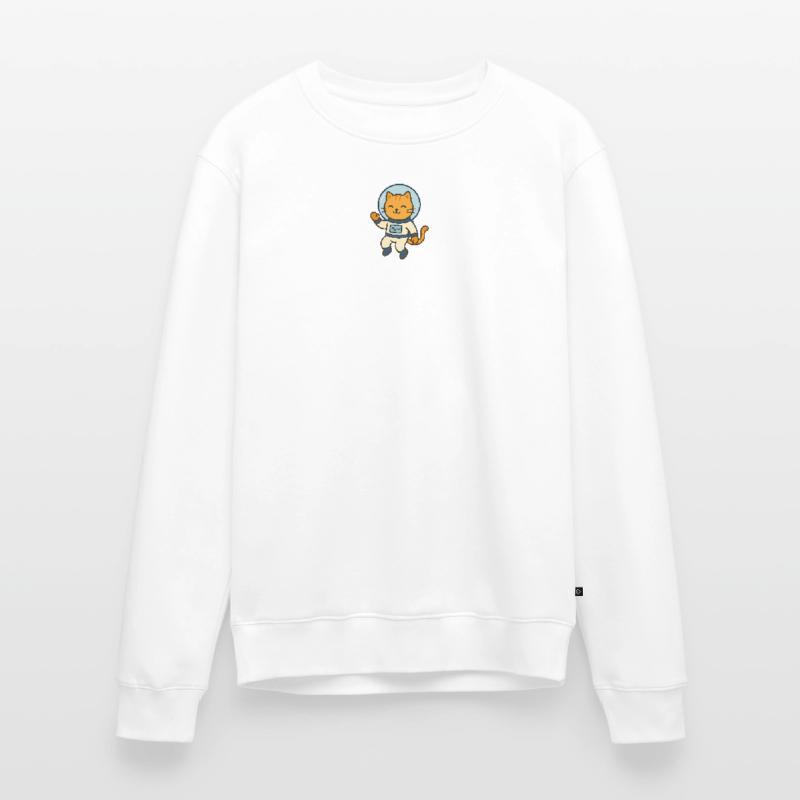 Astrokatze Männer Premium Bio Pullover