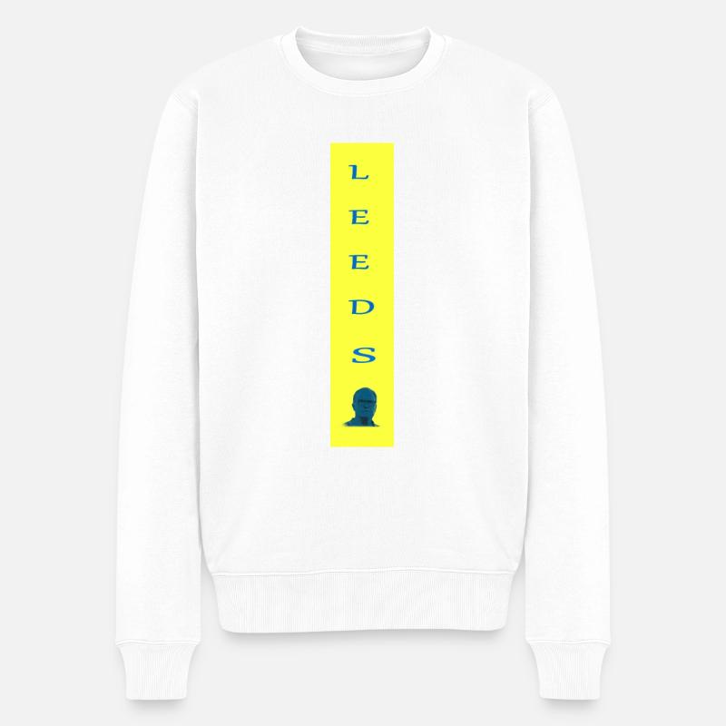 leeds bielsa marcelo - Pull Premium bio Homme - blanc