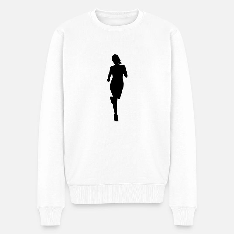 Ski féminin de - Pull Premium bio Homme - blanc