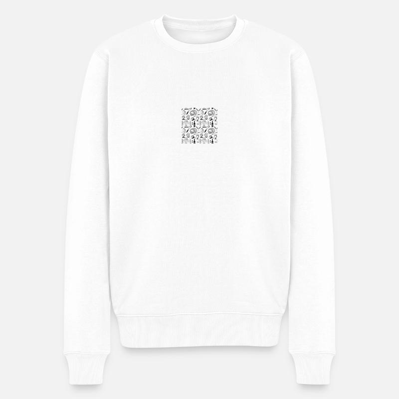BIR (en anglais seulement) - Pull Premium bio Homme - blanc