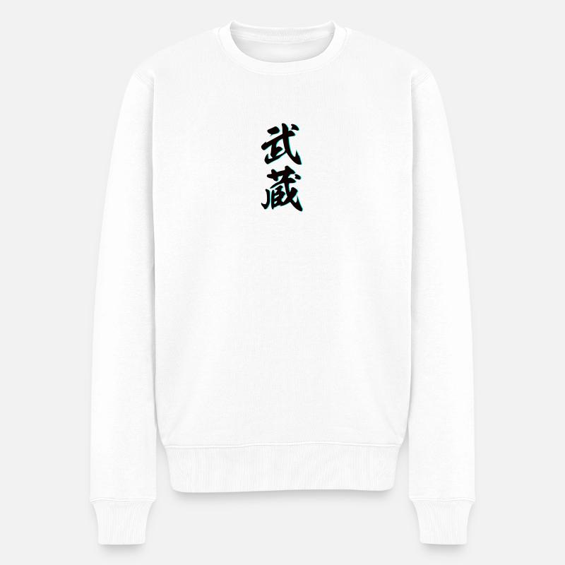 Miyamoto Musashi tyr - Pull Premium bio Homme - blanc