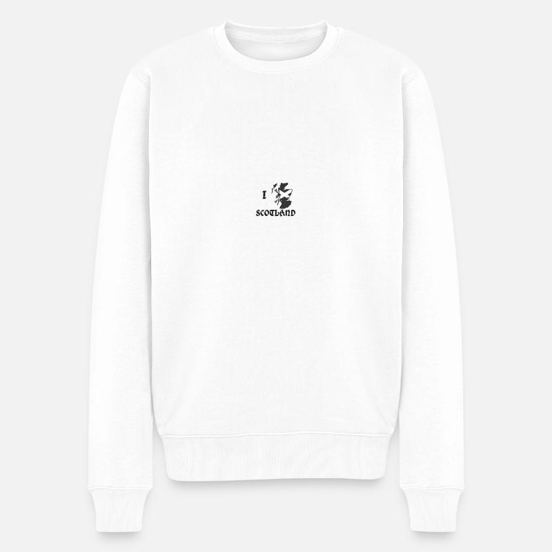 Écosse - Pull Premium bio Homme - blanc