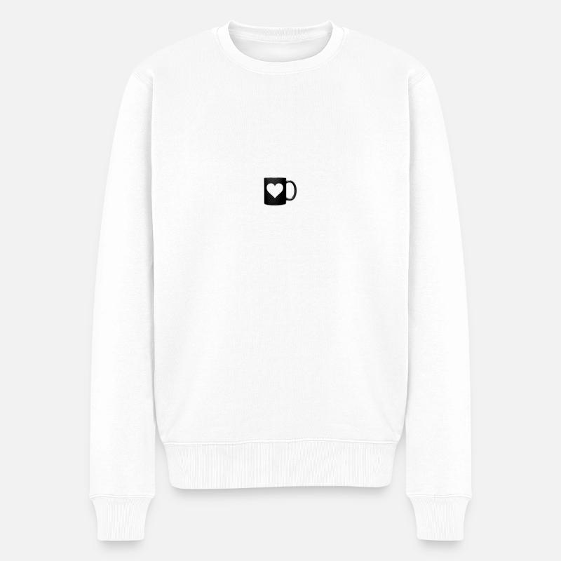 mug - Pull Premium bio Homme - blanc
