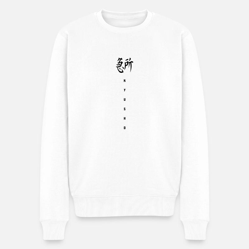 Symbole de Kyusho - Pull Premium bio Homme - blanc