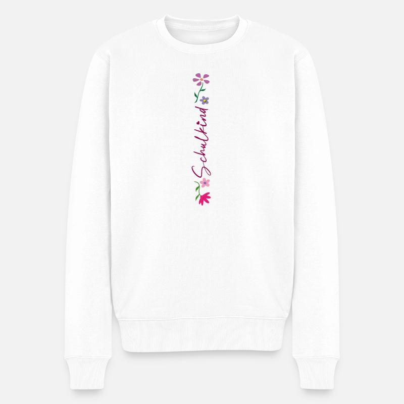 Écolier 2026 - Pull Premium bio Homme - blanc