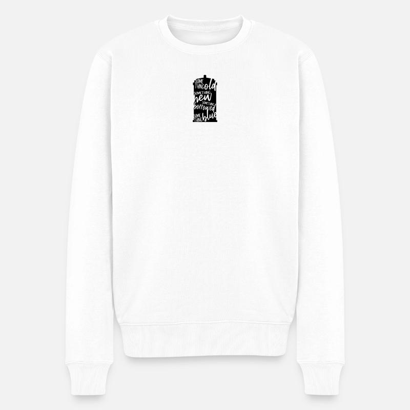 Quelque chose de vieux - Pull Premium bio Homme - blanc