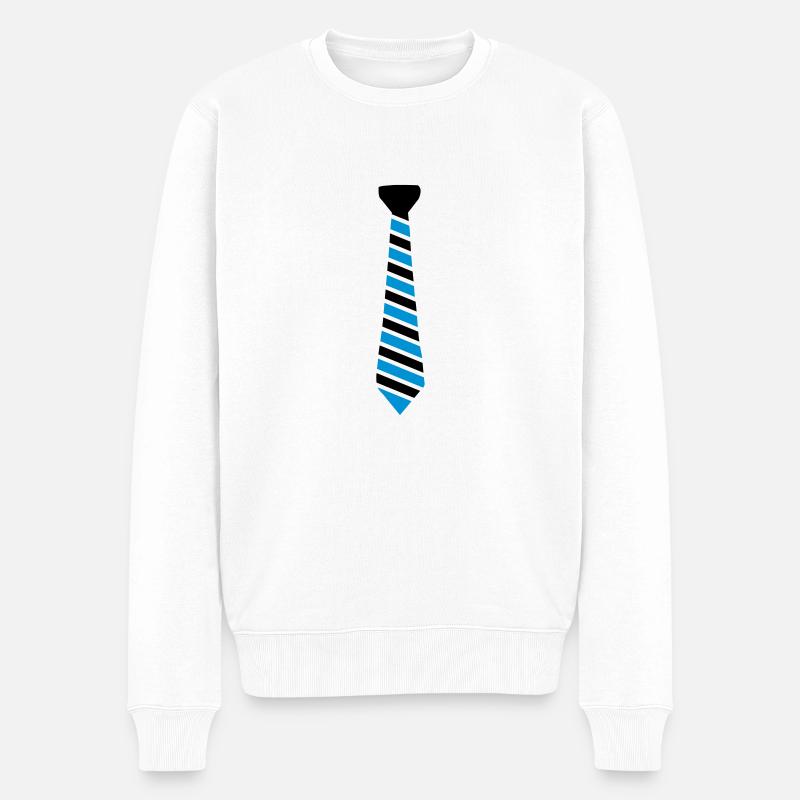 krawatte - Pull Premium bio Homme - blanc
