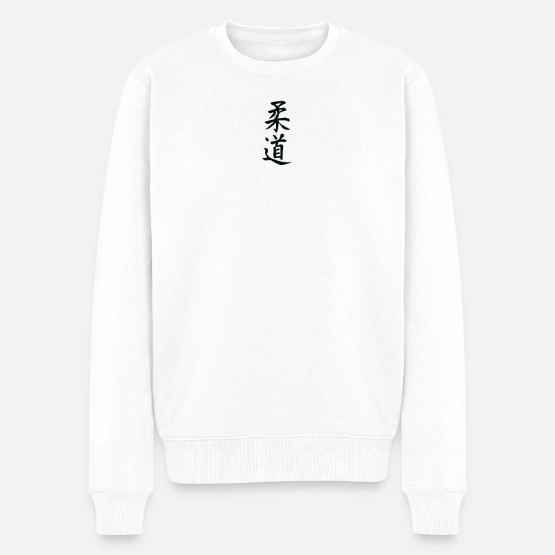 Judo - Pull Premium bio Homme - blanc