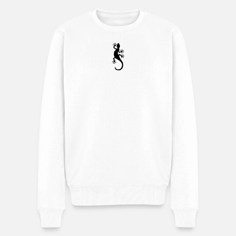 Gecko - Pull Premium bio Homme - blanc